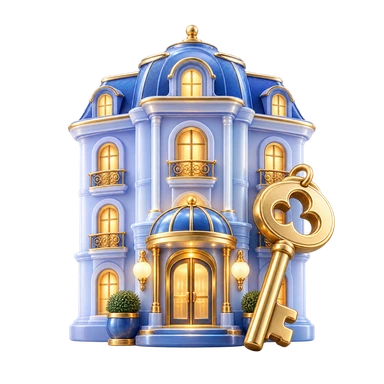 Hospitality and dining booking icon
